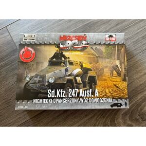 Sd. Kfz. 247 Ausf. A German Armored Plastic‎ Model Kit Wrzesien 1939 1/72 Scale
